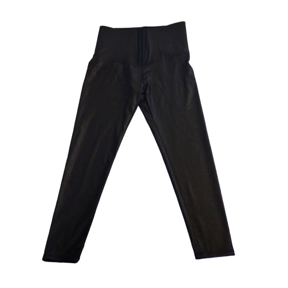 Xjboots  Woman L/XL Thick Black‎ Leggings Tummy Control